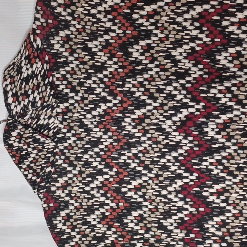 Perceptions Multi-Color Cowl Neck Plus Size Dress… - image 7